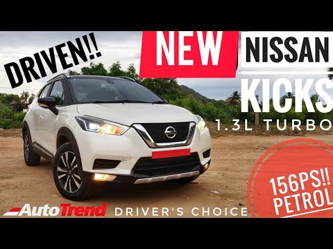 2020 Nissan Kicks 1.3L Turbo Petrol 156PS - Most Detailed Drive Review | AutoTrend !!