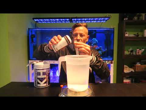 preparación de aditivo kh fauna marin