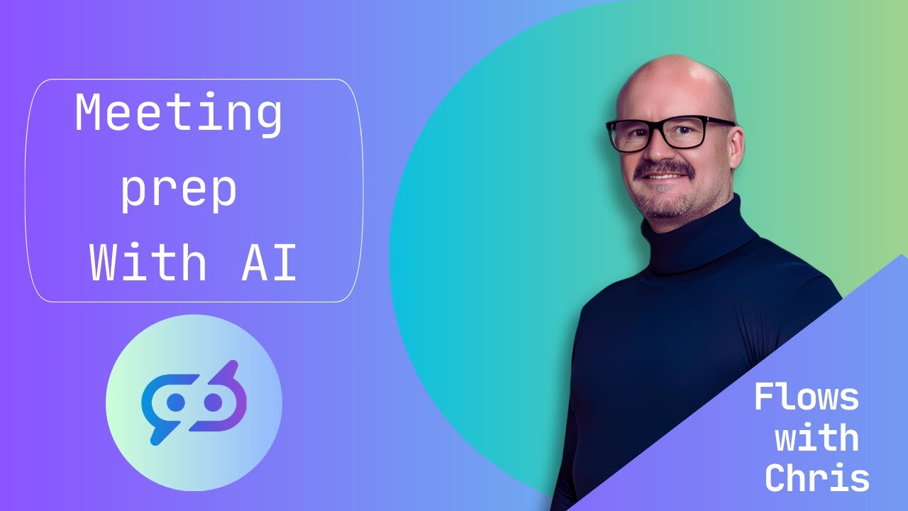 Thumbnail for AI sales meeting prep assistant! Flows With Chris FlowHunt