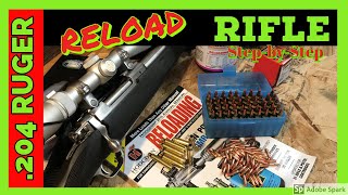🔥 How to Reload Rifle Ammo | Reloading .204 Ruger for Accuracy