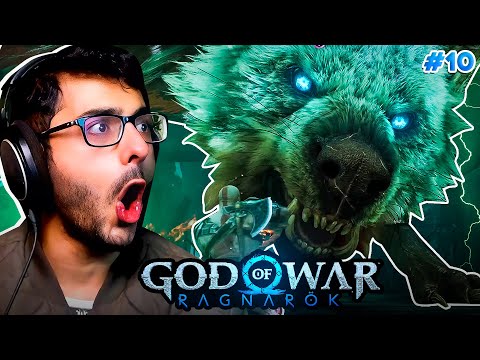 FINDING THE GIANT WOLF - GOD OF WAR  PT 10