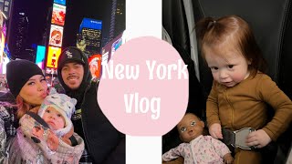 NEW YORK TRAVEL VLOG / Traveling with a baby 💚🗽