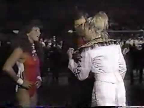 Madusa interrupts Bambi (November 1991 - WCW)