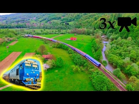 [3xMultiCam + DRONE] Urmărind trenuri în județele Bihor și Cluj (28 04 & 01 05 2016)