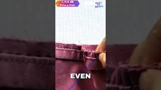 How to Hem Jeans by Hand (Easy Beginner Tutorial). #fashiontips #sewingtips #lifehacktips #sewing