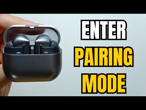 SAMSUNG Galaxy Buds 3 Pro: How to Put into Pairing Mode?