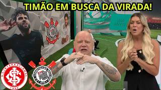 RENATA E RONALDO TRAZEM INFORMAÇÕES DE INTER X CORINTHIANS + YURI RECUPERADO DEVE SER TITULAR