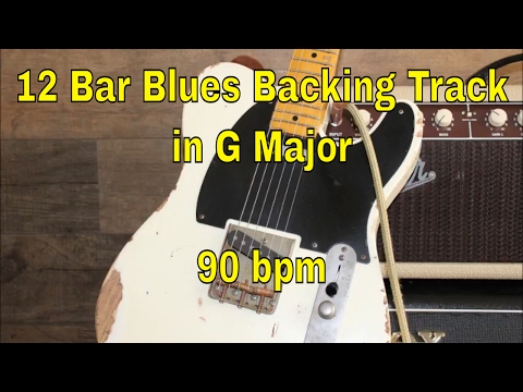 12 Bar Blues in G Major. 90 bpm
