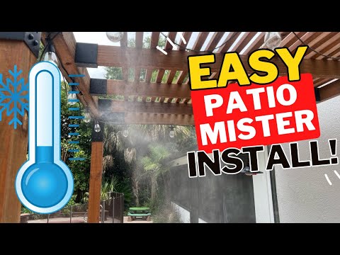 HOW TO Install Patio Misters // DIY Quick & Easy!