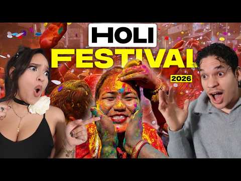 HOLI looks WILD... LATINOS REACT