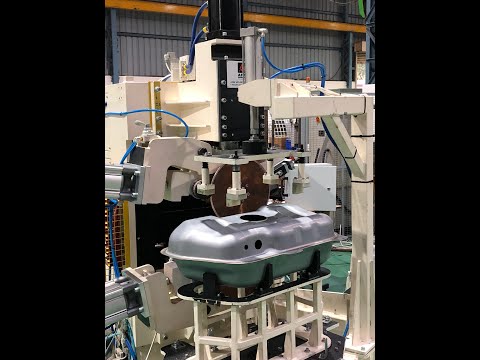 Seam Welding Machine With Manipulator