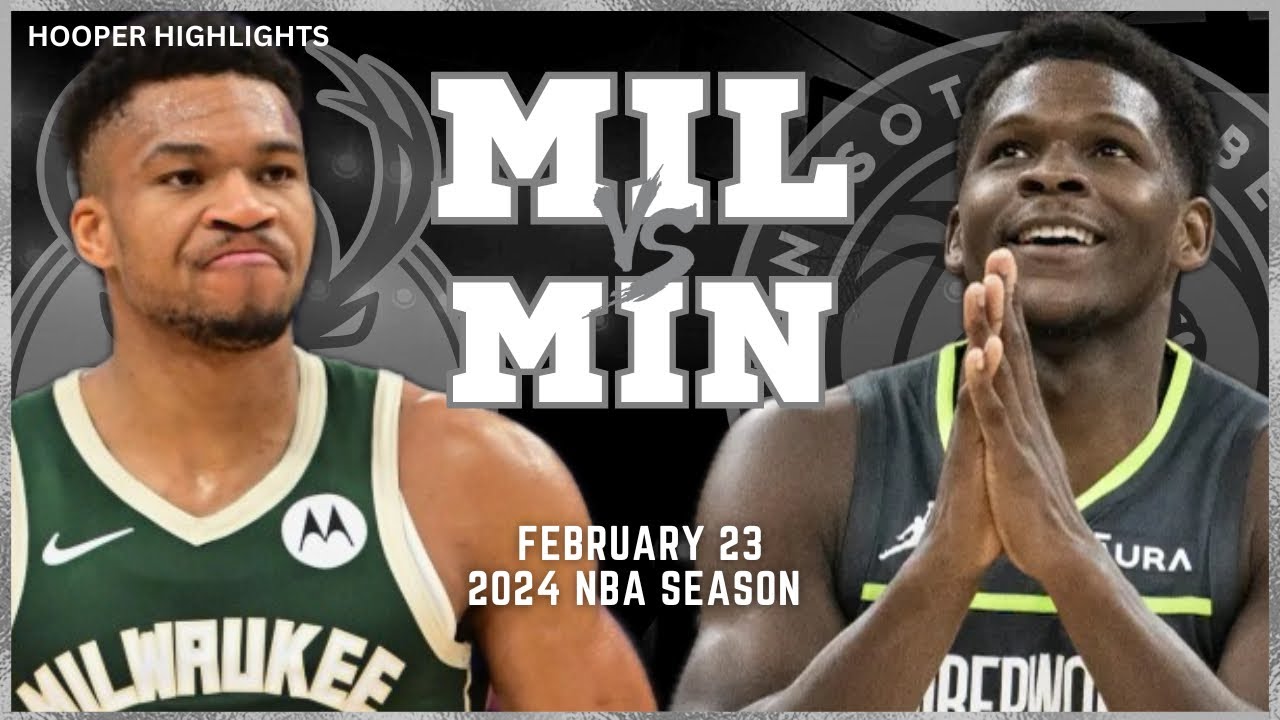 24.02.2024 | Minnesota Timberwolves 107-112 Milwaukee Bucks
