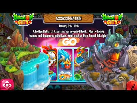 New Event "Assassination Grid & Tropical Puzzle Island" Get New Legendary Dragon |GamePlay 2023