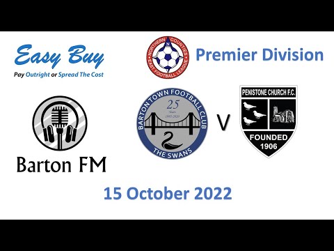 Barton Town v Penistone Church NCEL Premier 15 October 2022 Highlights