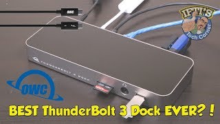 Video thumbnail for OWC ThunderBolt 3 Dock : Best MacBook Dock EVER?! : REVIEW by iftibashir