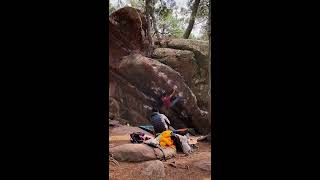 Video thumbnail of A ciegas, 7a+. Albarracín