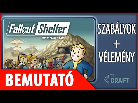 Fallout Shelter társasjáték bemutató - :: DRAFT :: Társasjáték vlog