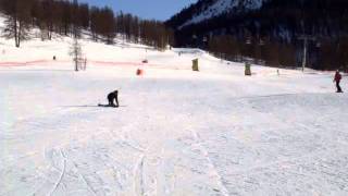 preview picture of video 'Capote na pista BABY de esqui'