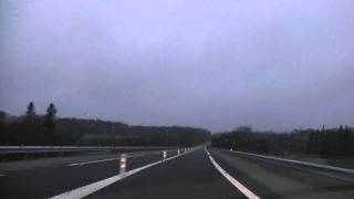 preview picture of video 'Driving On The N164 From Haut Kerrault To Rostrenen, Cotes d'Armor, Brittany, France'
