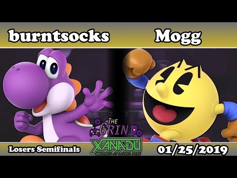 The Grind 61 burntsocks (Yoshi) vs Mogg (Pac-Man) Losers Semifinals