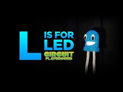 Circuit Playground: L is for LED @adafruit #adafruit