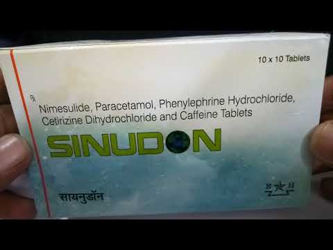 Sinudon Tablet Uses and Precautions