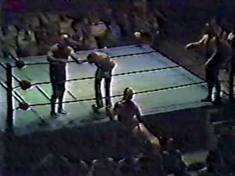 Tommy Rich & Paul Orndorff vs Masked Superstar & Super Destroyer - (Columbus, GA house show)