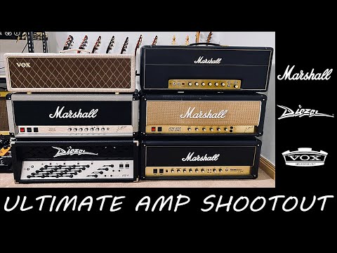 Ultimate Amp Shootout! 4 Marshalls + Diezel & Vox