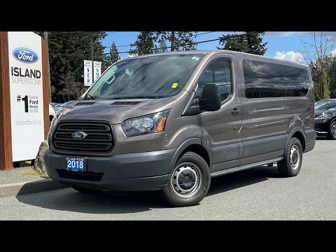 2018 Ford Transit T-150 Low Roof 8 Passenger Van Review | Island Ford
