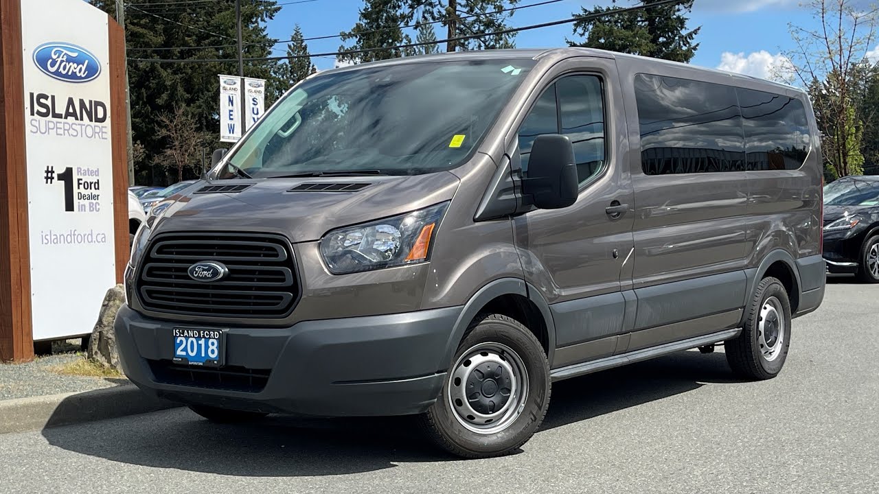 2018 Ford Transit T-150 Low Roof 8 Passenger Van Review ...