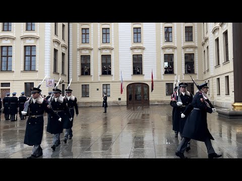 Changing the Guard at Prague Castle - Band of the Prague Castle Guards