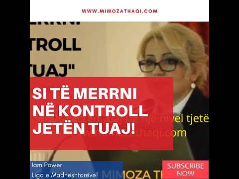 SEMINAR MOTIVUES SI TË MERRNI NË KONTROLL JETËN TUAJ