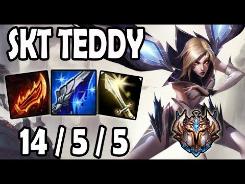 SKT Teddy KAISA vs XAYAH [ ADC ] Lol Challenger Korea
