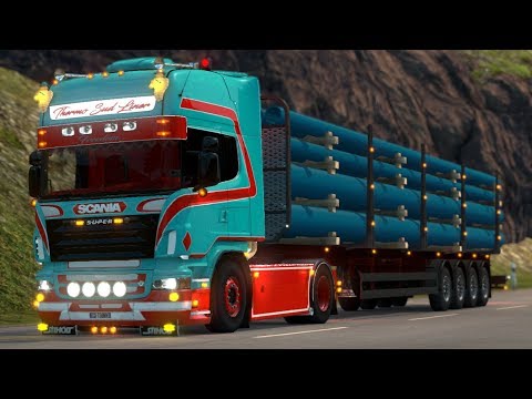 Euro Truck Simulator 2 | Mods | Scania R500 Seguro – Mat007 [1.28]