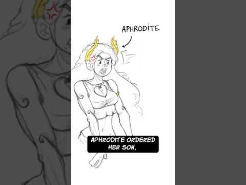 Eros & Psyche love story in 1 minute - Greek Mythology