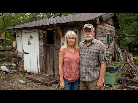 Couple Turns Abandoned Shed Into Cozy Home | Full Renovation by @project.restoration