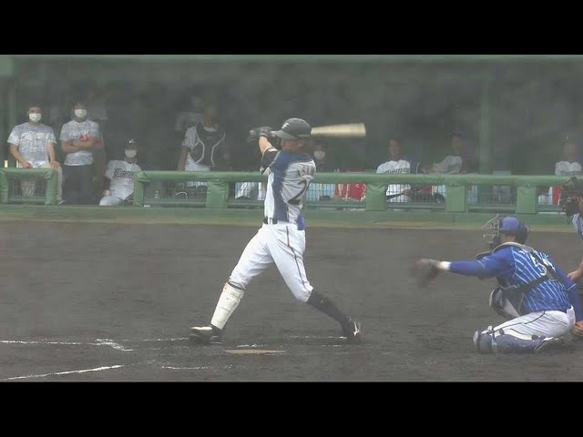 【6回裏】ファイターズ・淺間 センターへのタイムリーで猛打賞!! 2021/8/4 F-DB(エキシビションマッチ)