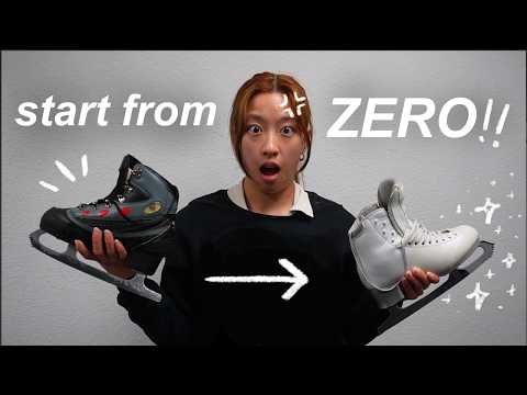 how to ice skate as a COMPLETE beginner from a professional figure skater and coach