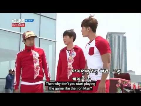 Running Man funny moment - Haha and Kim Jong Kook