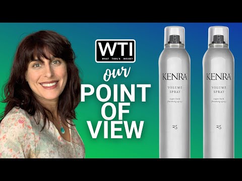 Kenra Volume Hair Spray - WTI product video review