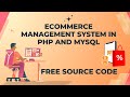 Complete Ecommerce System In PHP MySQL Free Source Code