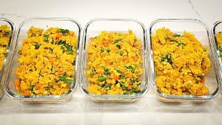 Using our INSTANT POT to MEAL PREP Chicken and Rice | Easy Meal Prep Recipe | Dining with Tara