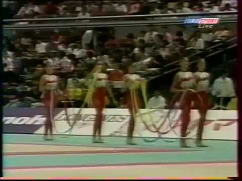 GREECE 2 hoops 3 ribbons - 1999 Osaka worlds EF
