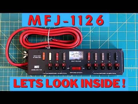 How well built and constructed is the  MFJ1126, lets take a look and open it up!