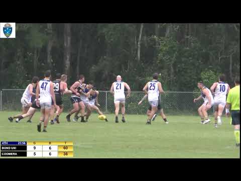QFA Div 2 South  Round 3- Seniors - Coomera v Bond Uni