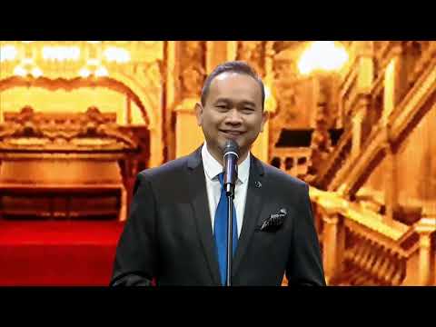 Cak Lontong Bikin Jokowi, Hary Tanoesoedibjo, TGB, Prabowo terbahak-bahak di HUT ke-8 Partai Perindo