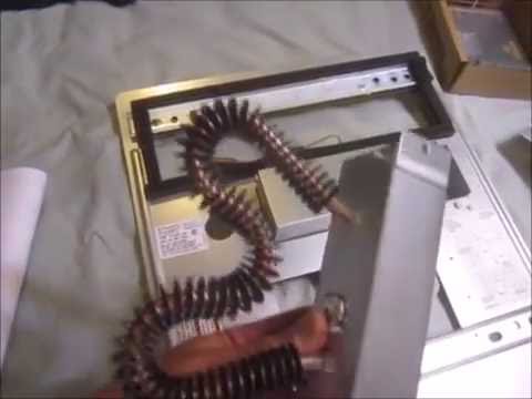 Installing and unboxing heat strip coil in new Dometic Duo Therm  Penguin II Air Conditioner AC