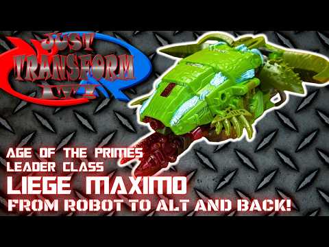 JUST TRANSFORM IT!: Age of the Primes Leader Liege Maximo