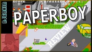 Paperboy - on the Game Boy Advance (GBA) - with Commentary !!