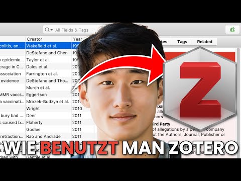 Wie Benutzt Man Zotero Für die Uni! Deutsch